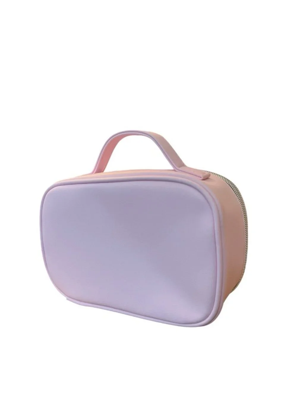 Walt Disney Minnie Mouse Pink Makeup Bag Cosmetic Case W Handle Bow Primark NWT